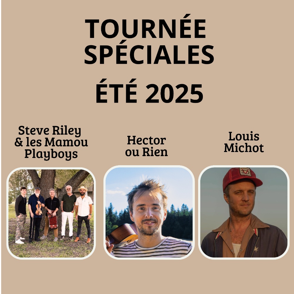 Tournée spéciales - Été 2025 Image 1